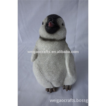 garden decor custom polyresin animal statue resin penguin figure